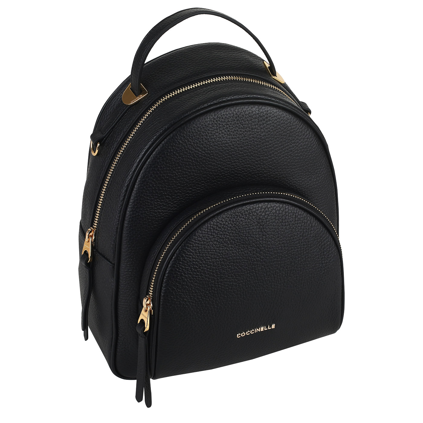 Городской кожаный рюкзак Coccinelle Lea