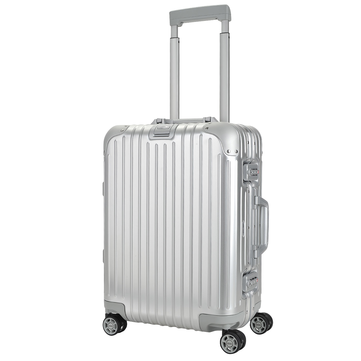 Rimowa Чемодан маленький M алюминиевый с кодовым замком