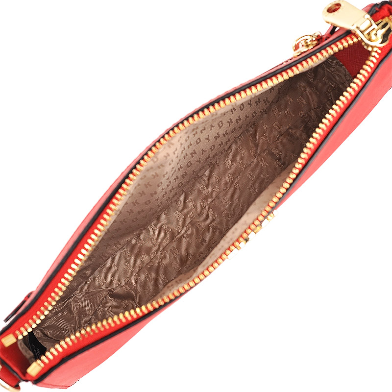 Женский кожаный клатч DKNY Saffiano