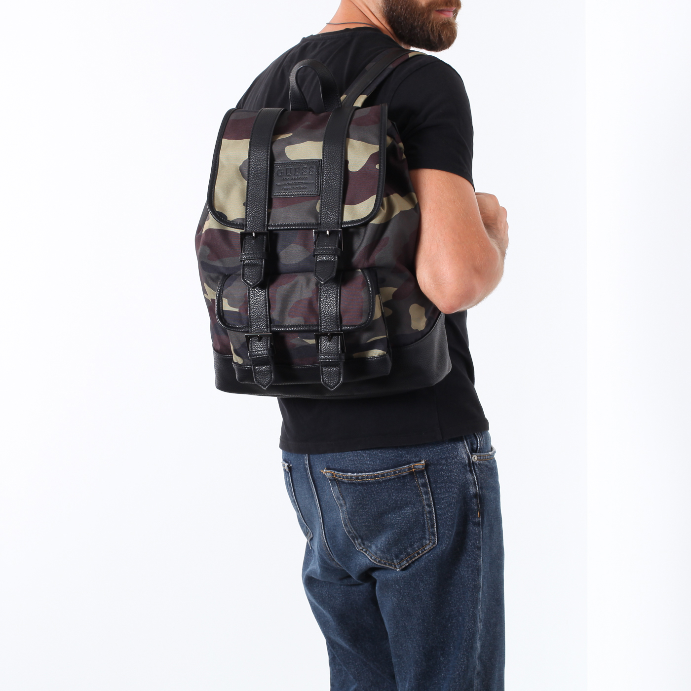 Камуфляжный рюкзак Guess New Phil