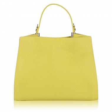 Желтая кожаная сумка Gironacci 2512_limone - 2000557955813 желтый ...