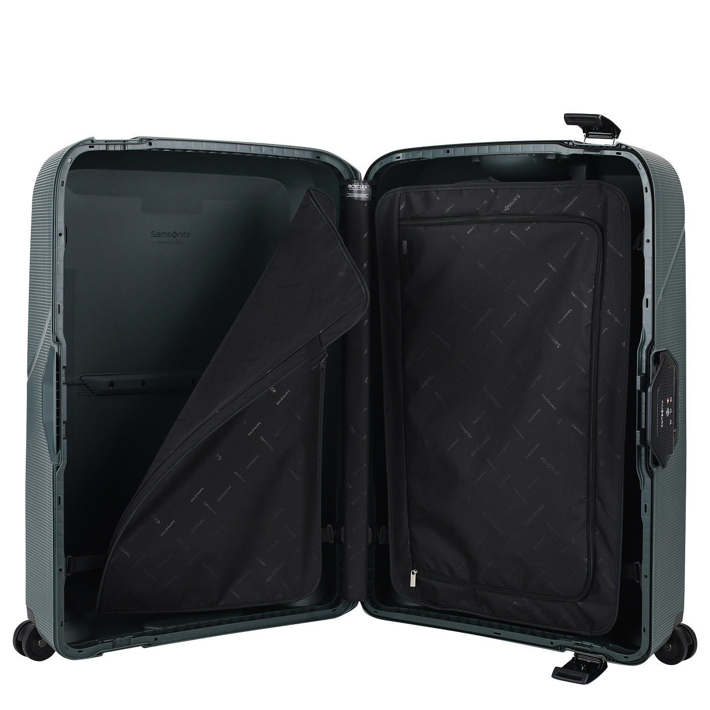 Чемодан очень большой XL из полипропилена с кодовым замком Samsonite Magnum ECO