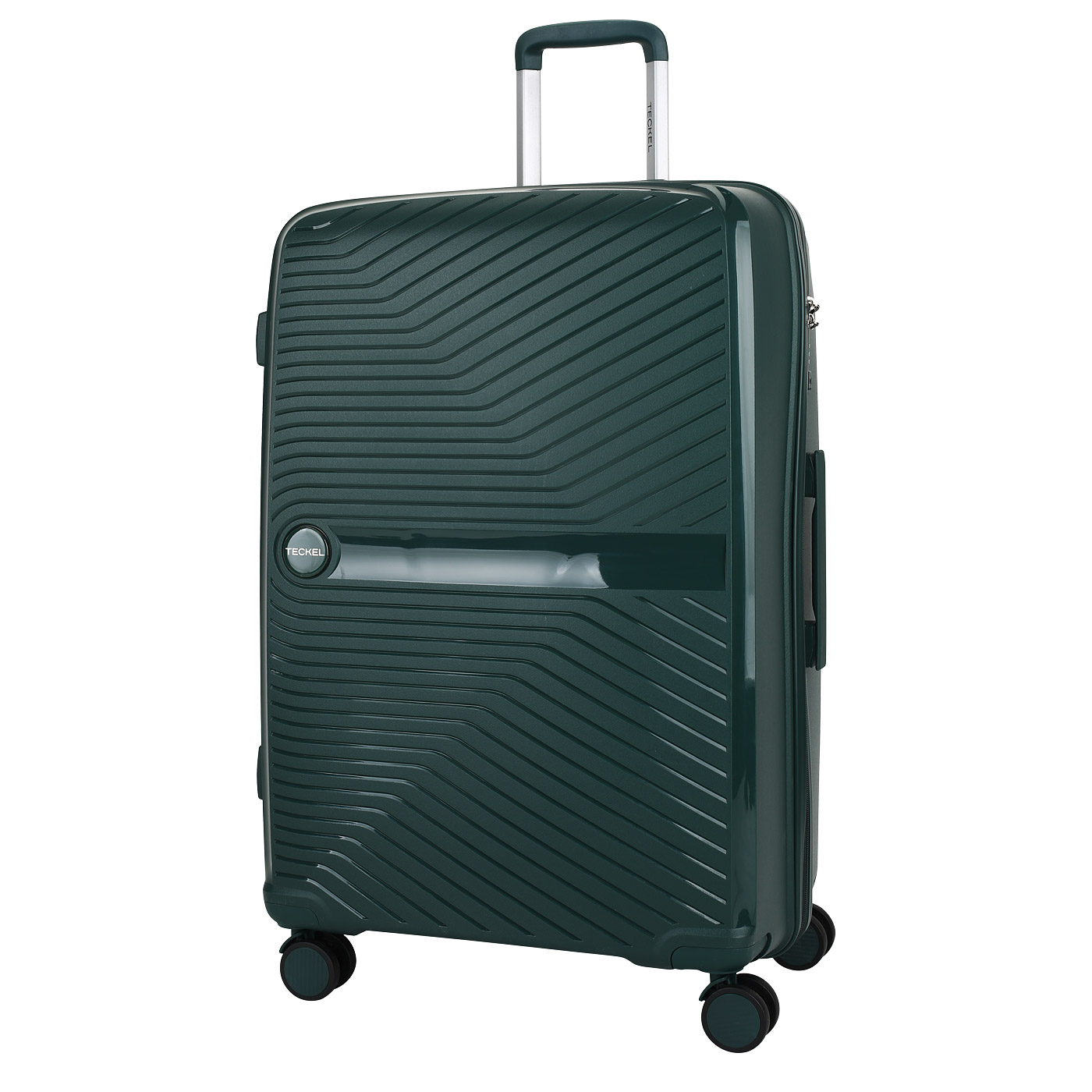 Teckel Чемодан большой L из полипропилена с кодовым замком