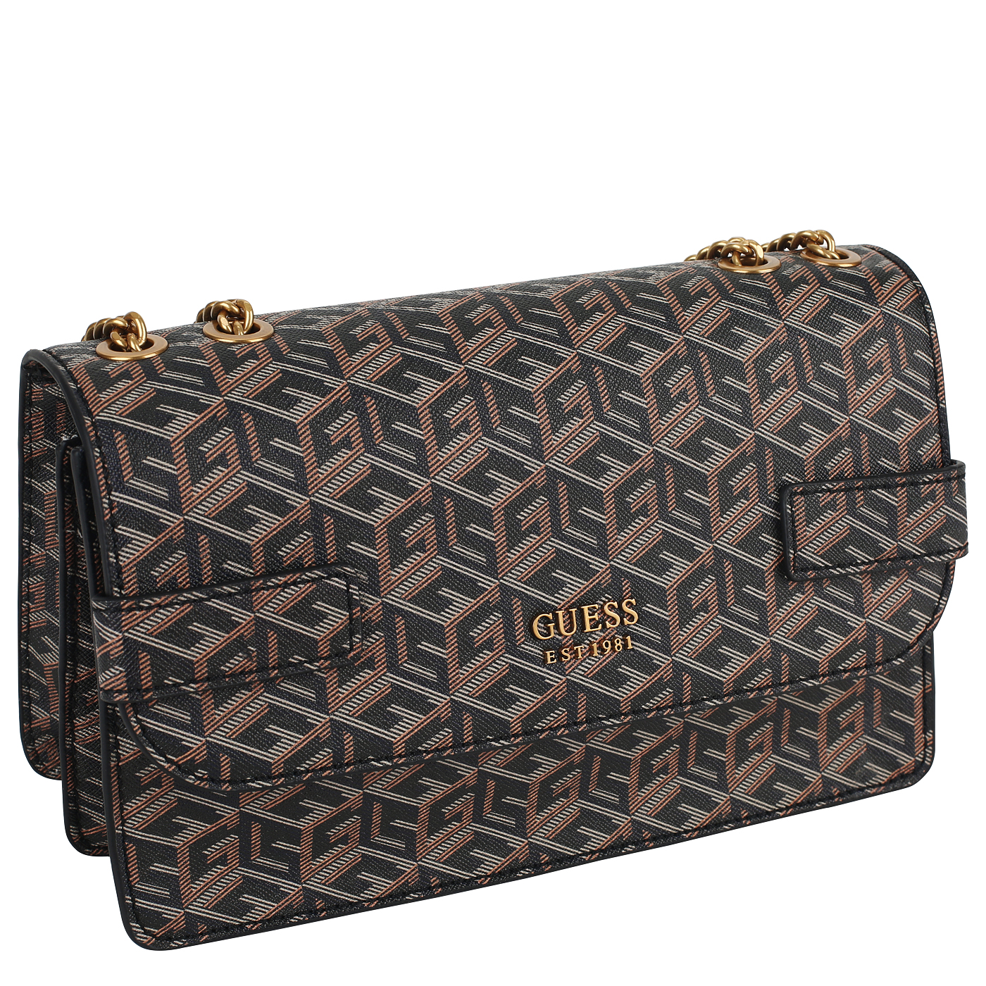 Сумка через плечо с цепочкой Guess Atene