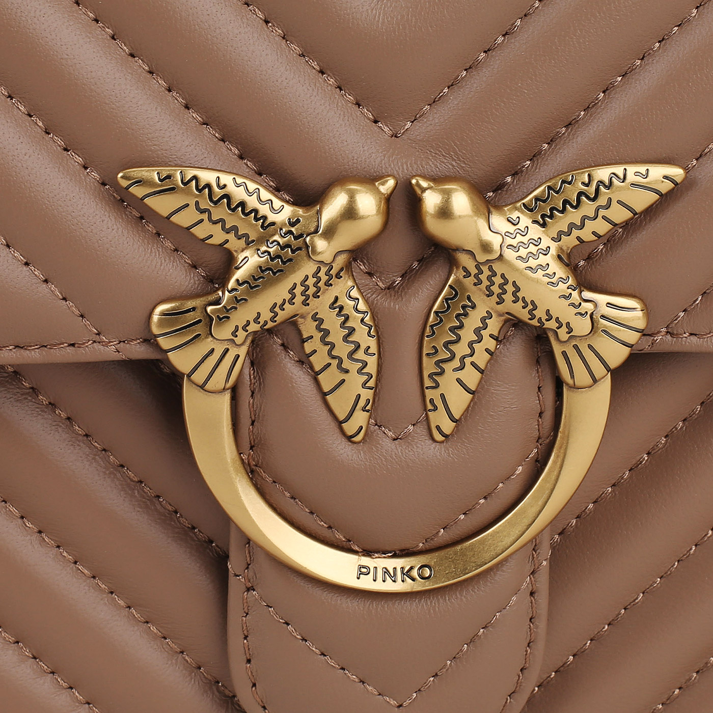 Сумка через плечо с цепочкой Pinko Love One