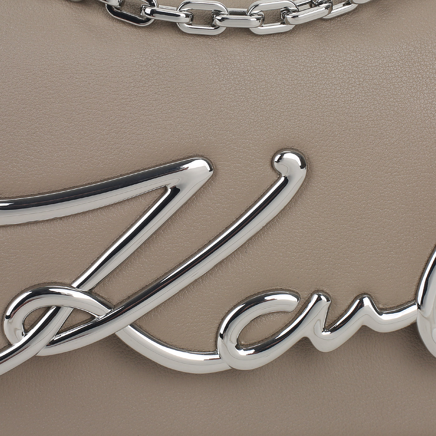Сумка через плечо с цепочкой Karl Lagerfeld Signature