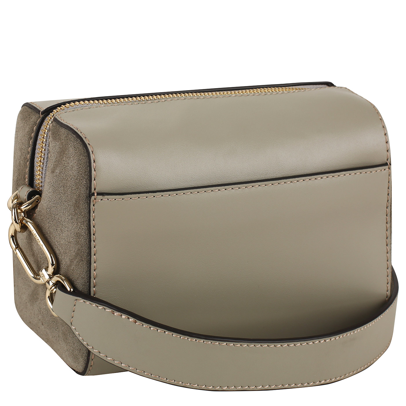 Сумка с замшевой вставкой Furla Miastella