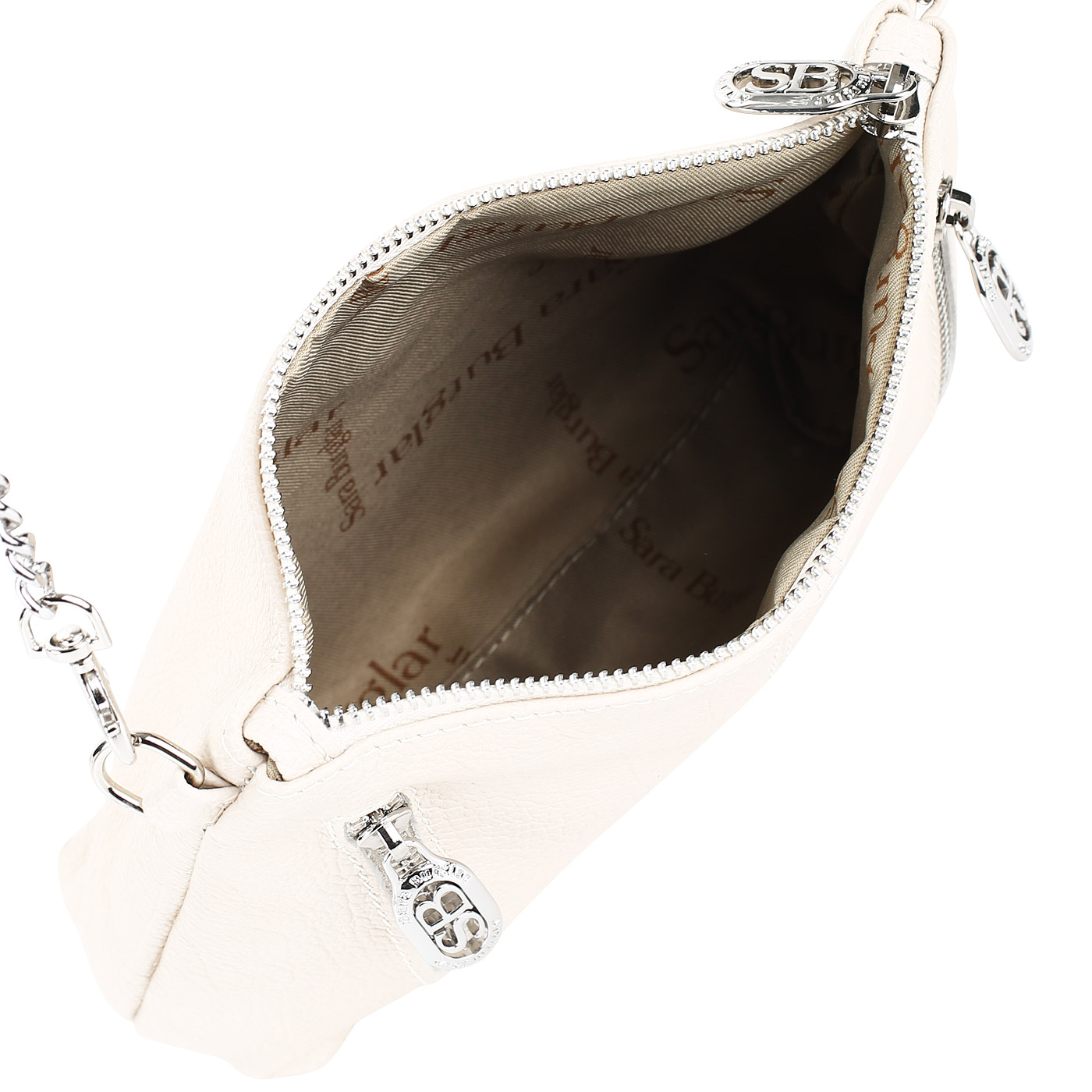 Женская сумочка из натуральной кожи с плечевой цепочкой Sara Burglar Laila