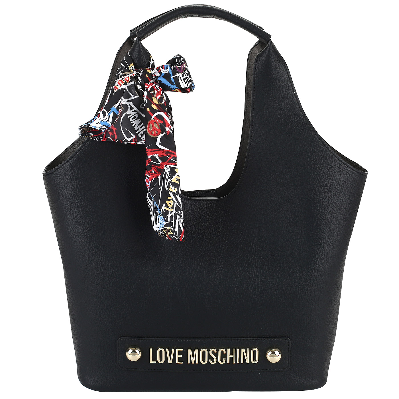 Love Moschino Черная сумка-шоппер