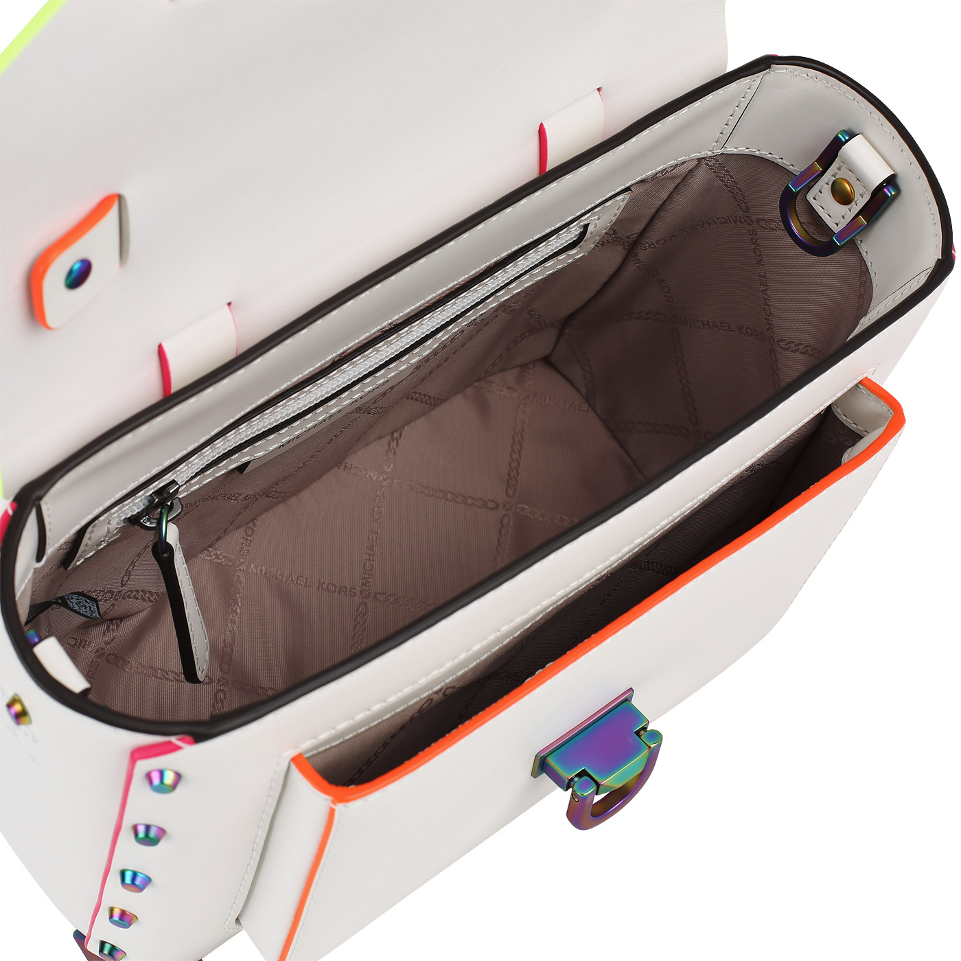 Сумка из гладкой кожи Michael Kors Manhattan