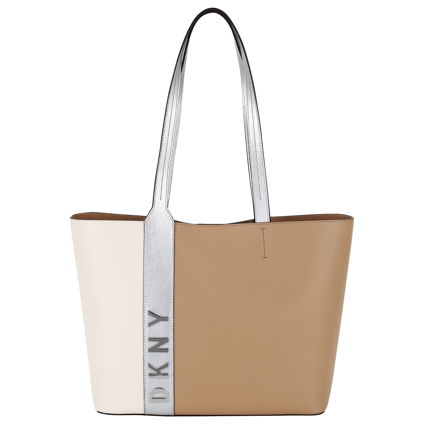 DKNY Кожаная сумка с длинными ручками