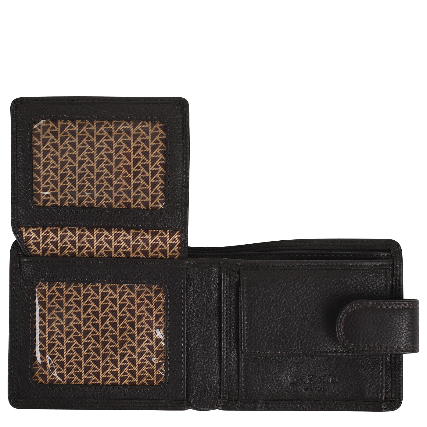 Мужской кожаный кошелёк Dr. Koffer 