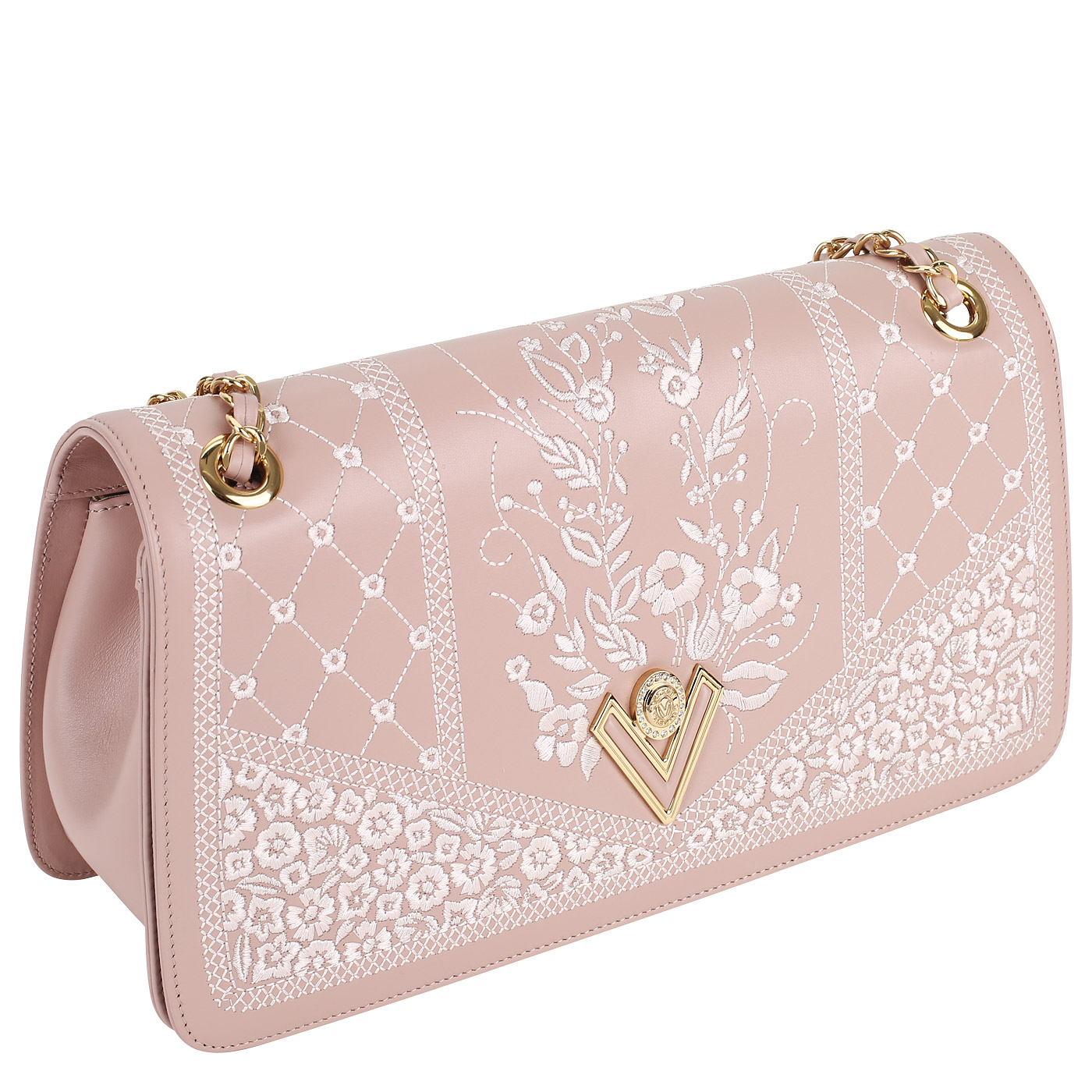Сумка с вышивкой Valentino Orlandi Clarissa