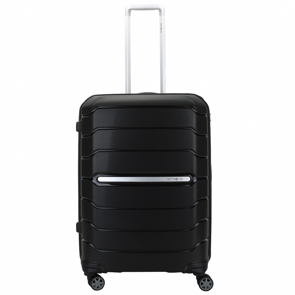 Чемодан средний M из полипропилена с кодовым замком Samsonite Flux