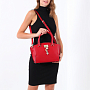 Красная кожаная сумка DKNY Elissa R91DHA50-8RD - 2000558031974 красный ...